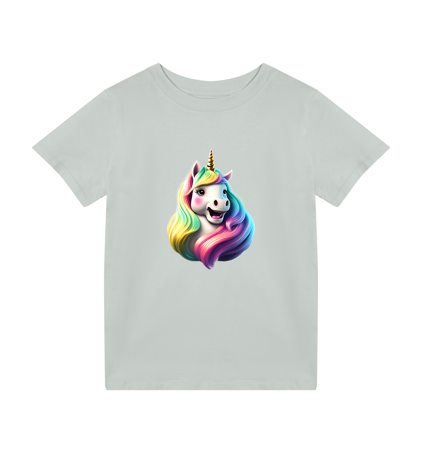 Happy Unicorn Kids T-Shirt – Colorful & Comfy for Boys and Girls