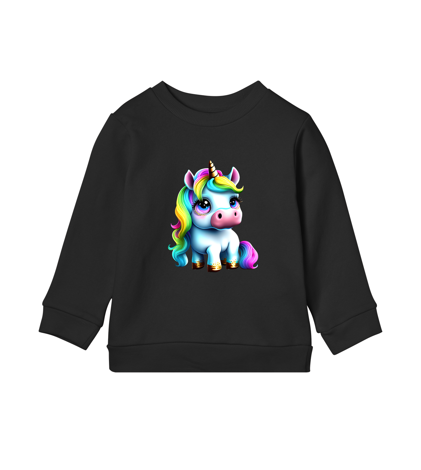 Vibrant Unicorn Kids Sweatshirt – Cozy & Colorful for Boys and Girls