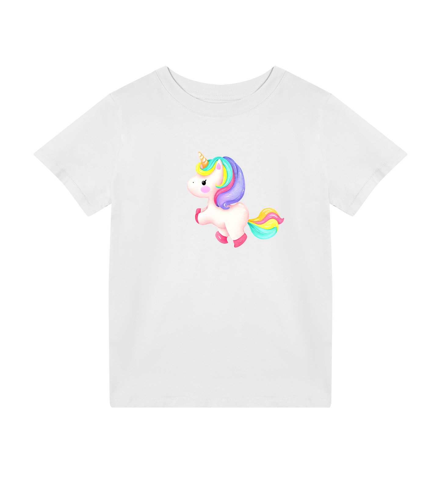 Palette Unicorn Kids T-Shirt – Whimsical & Comfy for Boys and Girls